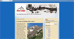 Desktop Screenshot of blog.altalodge.com